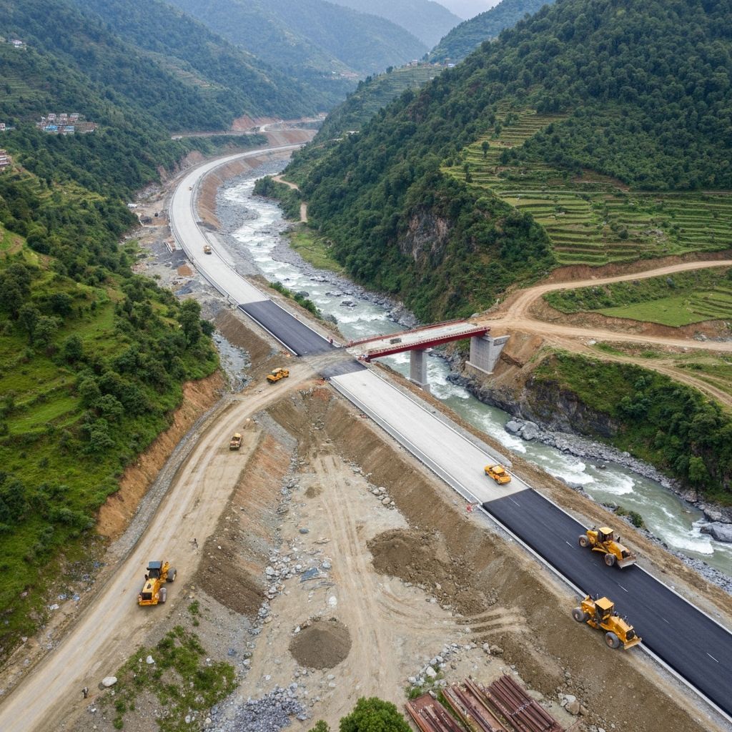 Pakali-Nadaha Road Construction